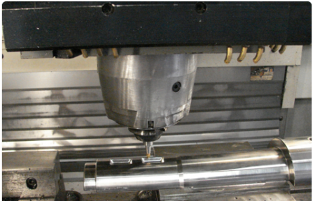 3D machining of a through hardened pipe forming mandrel